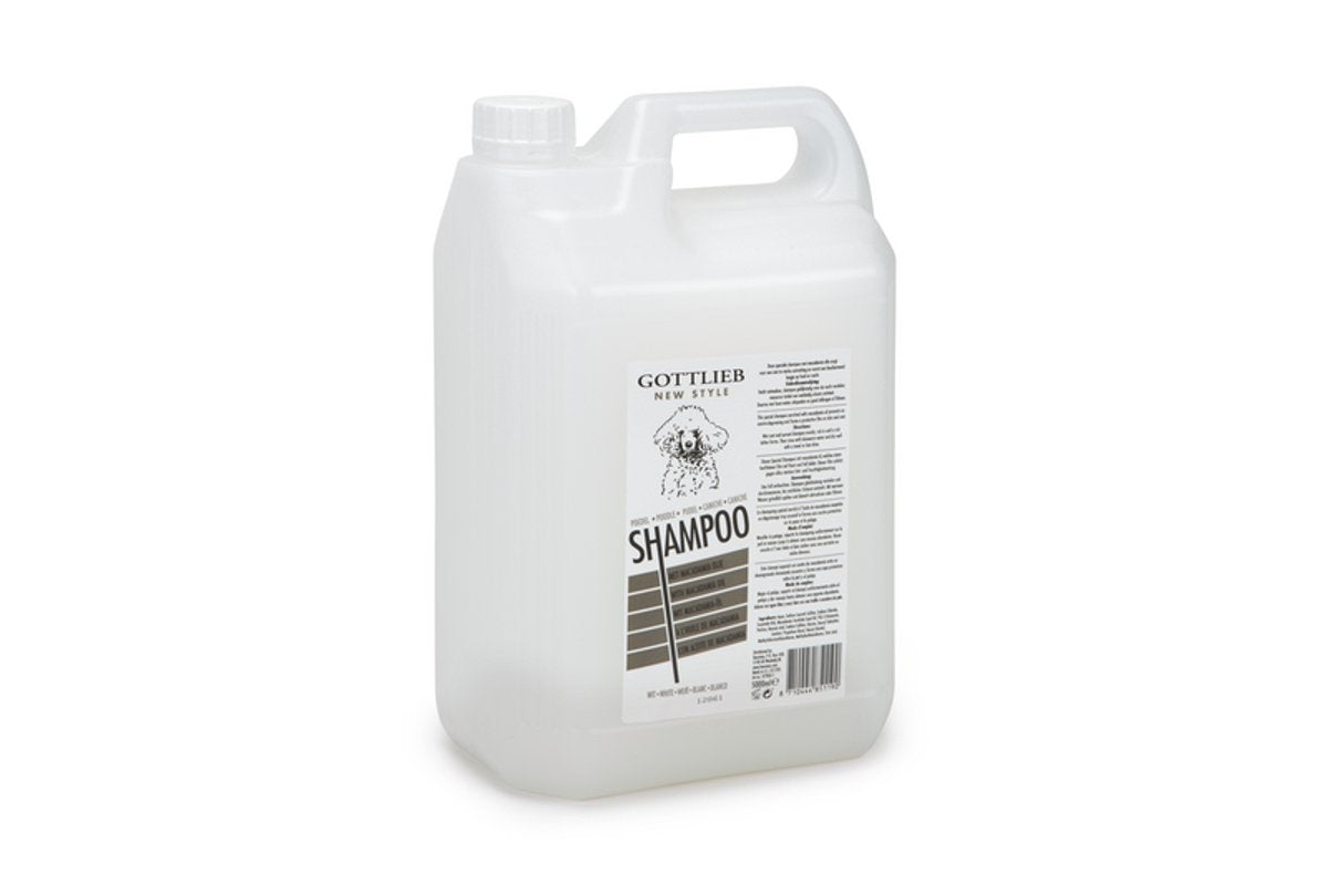 Gottlieb Pudel-Hundeshampoo – weiß – 5 Liter