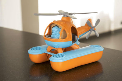 Green Toys Waterhelicopter Orange Recycelte Kunststoff