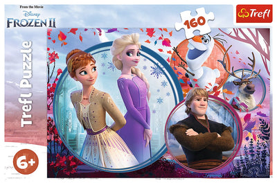 Trefl 160 – Schwesterabenteuer Disney Frozen 2