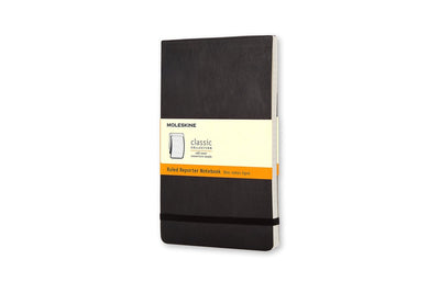 Moleskine Reporter-Notizbuch – Tasche – Softcover – liniert – Schwarz