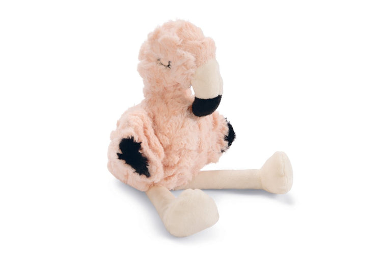 Beeztees Welpe Flamingo Mick – Welpenspielzeug – Welpen-Kuscheltier – Hundespielzeug – rosa – 27 x 10 x 18 cm