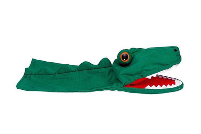 Goki -Handpop -Krokodil, 30 cm