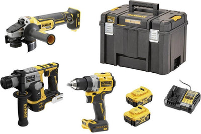 Dewalt-Werkzeuge – 7-teiliges Set aus kabellosen Werkzeugen, Akkus und Ladegerät dck355p2t