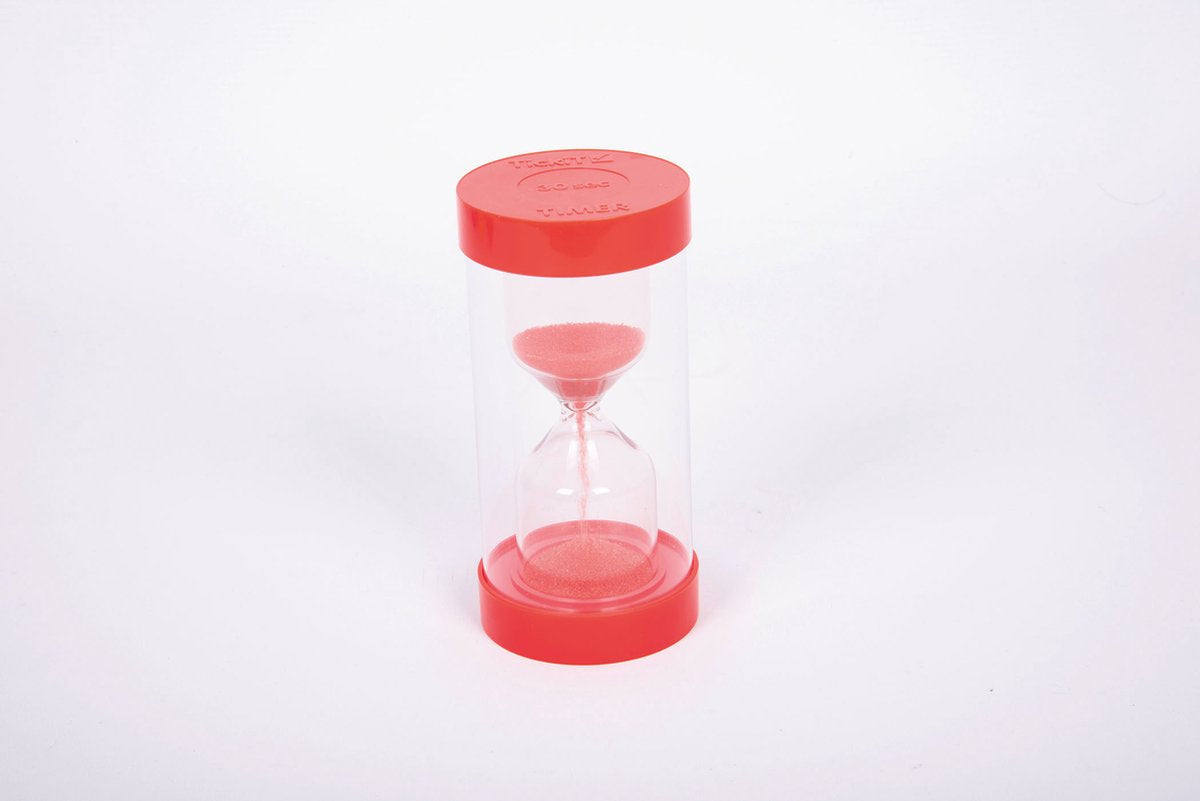 Tickit Sanduhr-Lernspielzeug 30 Sekunden rot.