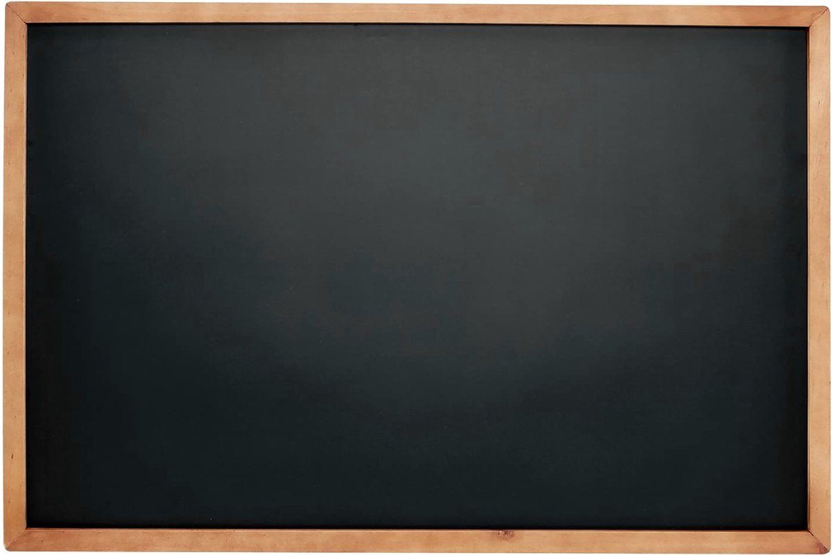 Seco Kreidetafel – Hängetafel – 29,7 x 42 cm – mit Rahmen – se-chalka3
