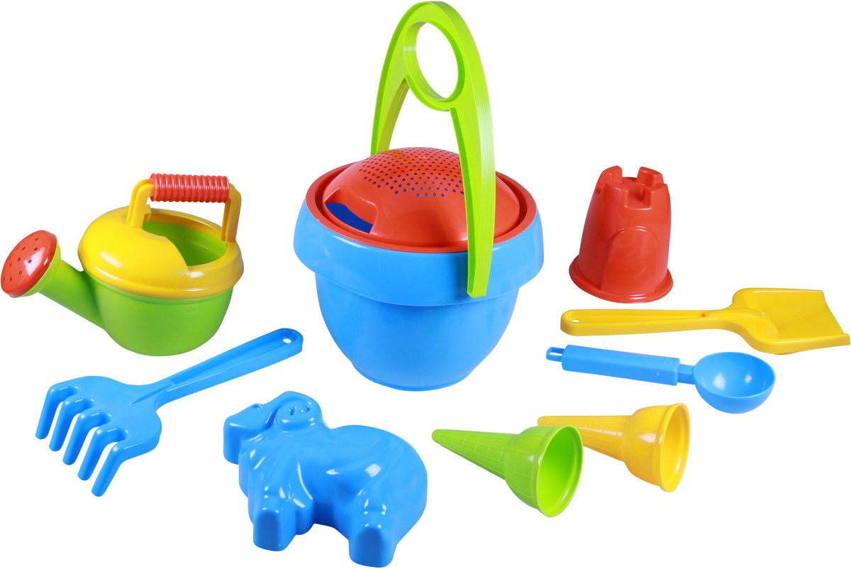 Lena Sandkasten-Spielset für Jungen – 10-teilig