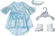 Baby geborene Prinzessin auf Eiskleid 43 cm