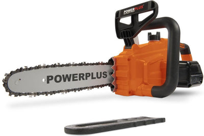 Powerplus Dual Power Akku-Kettensäge POWDPG7570 – 20 V Akku-Astsäge, ohne Akku und Ladegerät, 30 cm Sägeblatt, automatische Kettenschmierung, Gartengeräte