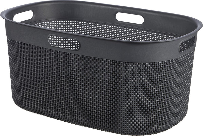 Curver Filo-Wäschekorb – 45 l – Anthrazit