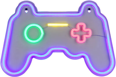 Rl Live Your Light Reality Gamer - Wandleuchte - transparent klar - inkl. 1x SMD 5 W - Schnurschalter - Wandmontage - USB-C-Anschluss