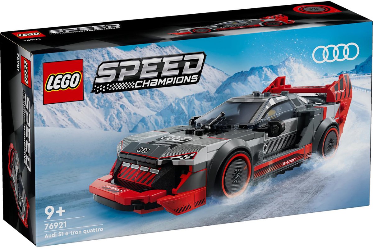Lego Lego Speed ​​Champions 76921 Audi S1 ​​E-Tron Quattro Racing Car