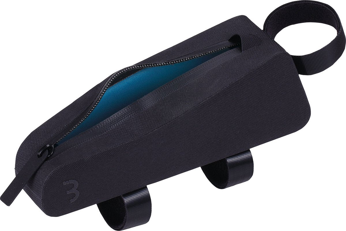BBB Cycling Oberrohrtasche Fahrrad 0,55 Liter – wasserdichte Rahmentasche: Rennrad, Mountainbike, Gravelbike – Bikepacking-Taschen – versiegelter Tank BSB-62M