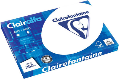 Clairefontaine Clairalfa-Papier A3 250g 125v