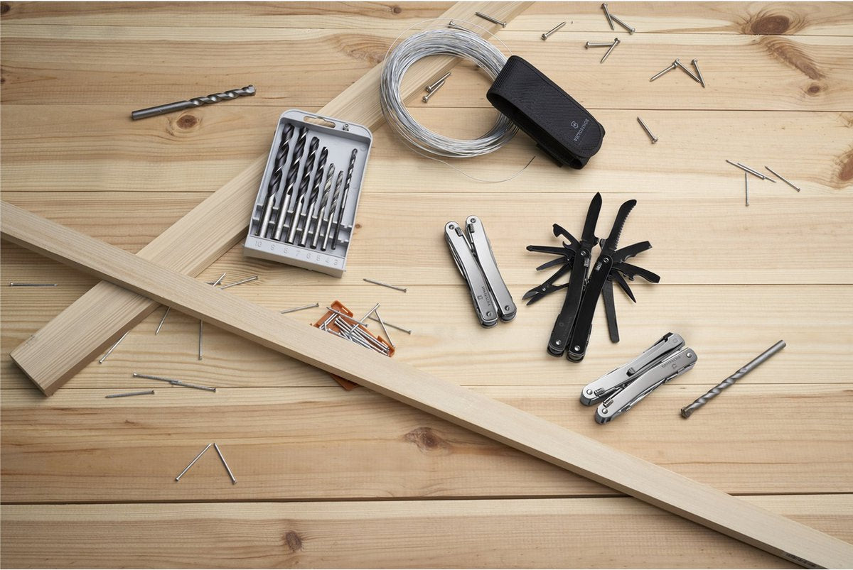 Victorinox Swiss Tool MX Clip - Multitool - 26 fkt. - 1 Hand öffnen