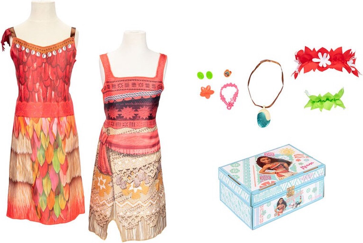 Verkleidung Disney Prinzessin Moana verkleiden Kofferraum