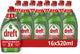 Dreft Platinum Quickwash Original flüssiges Handgeschirrspülmittel – 16 x 520 ml