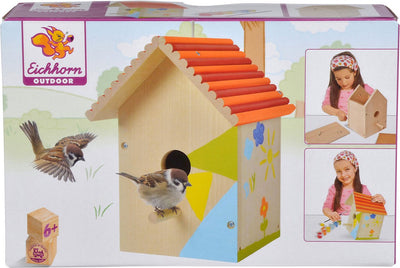 Eichhorn - Vogelhäuschen für draußen selbst bauen