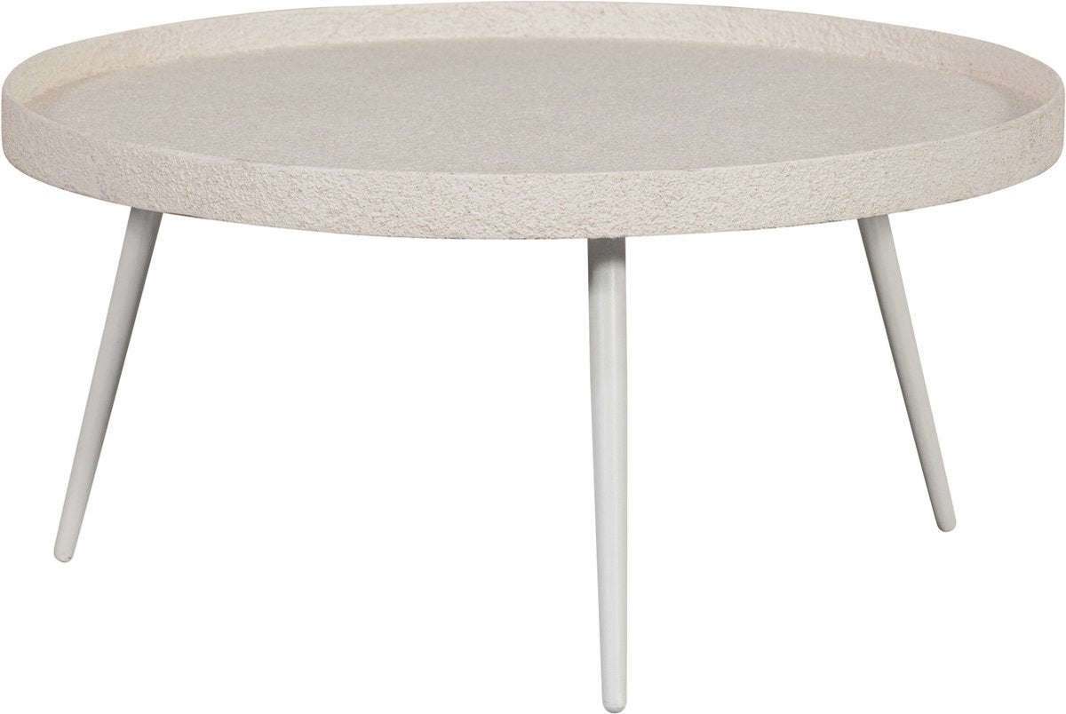 Woood Bounds Beistelltisch – Holz Metall – Natur – 38 x 74 x 74