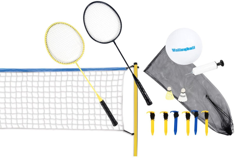 Volleyball und Badminton -Set