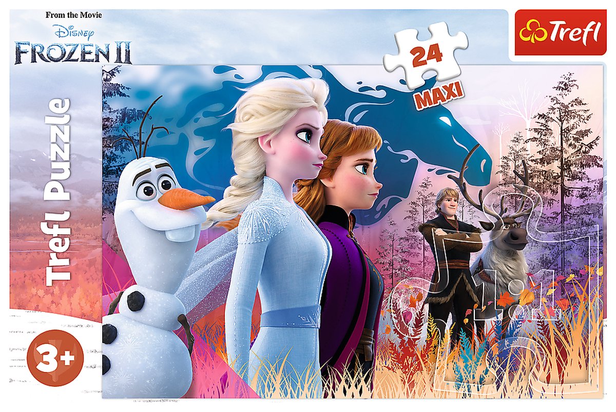 Trefl-Puzzle d2:d120 Frozen 2 Maxi: 24 Teile