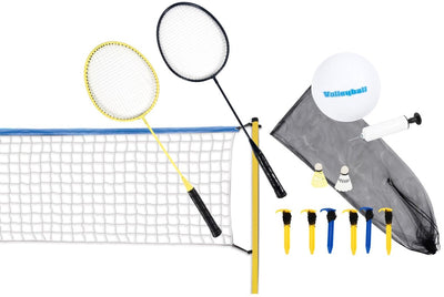 Volleyball und Badminton -Set