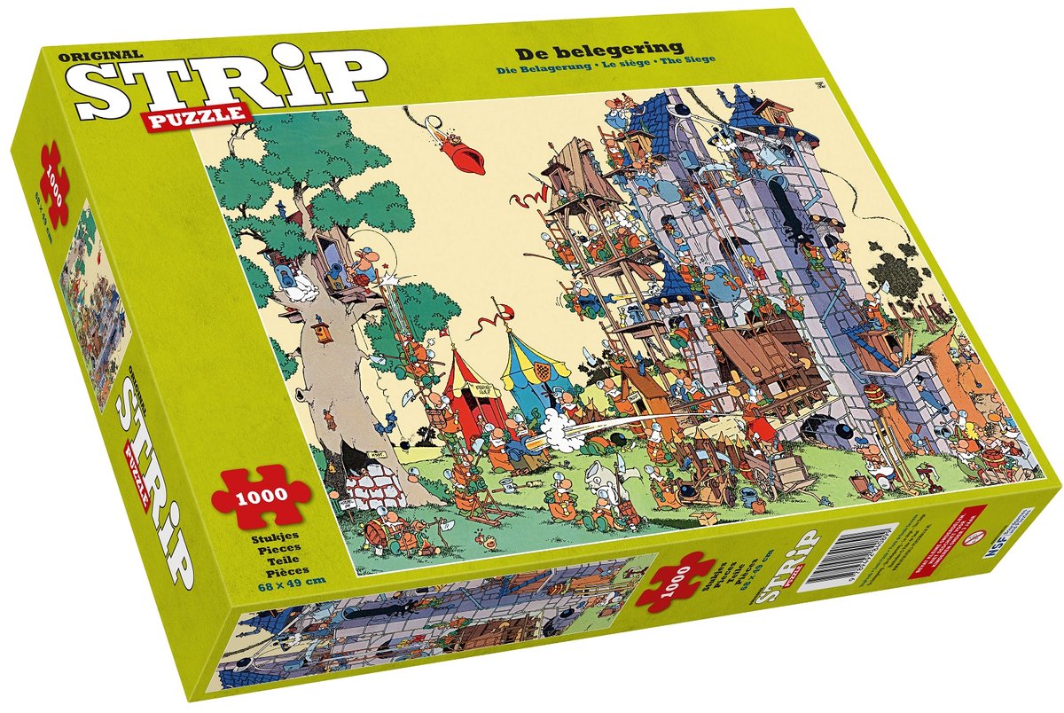 Jumbo Peter de Smet Puzzle die Belagerung – 1000 Teile – Puzzle