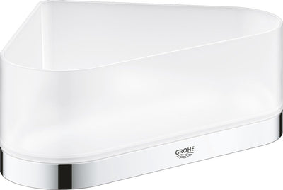 Grohe Selection Eckduschwanne mit Halterung – Chrom – 41038000