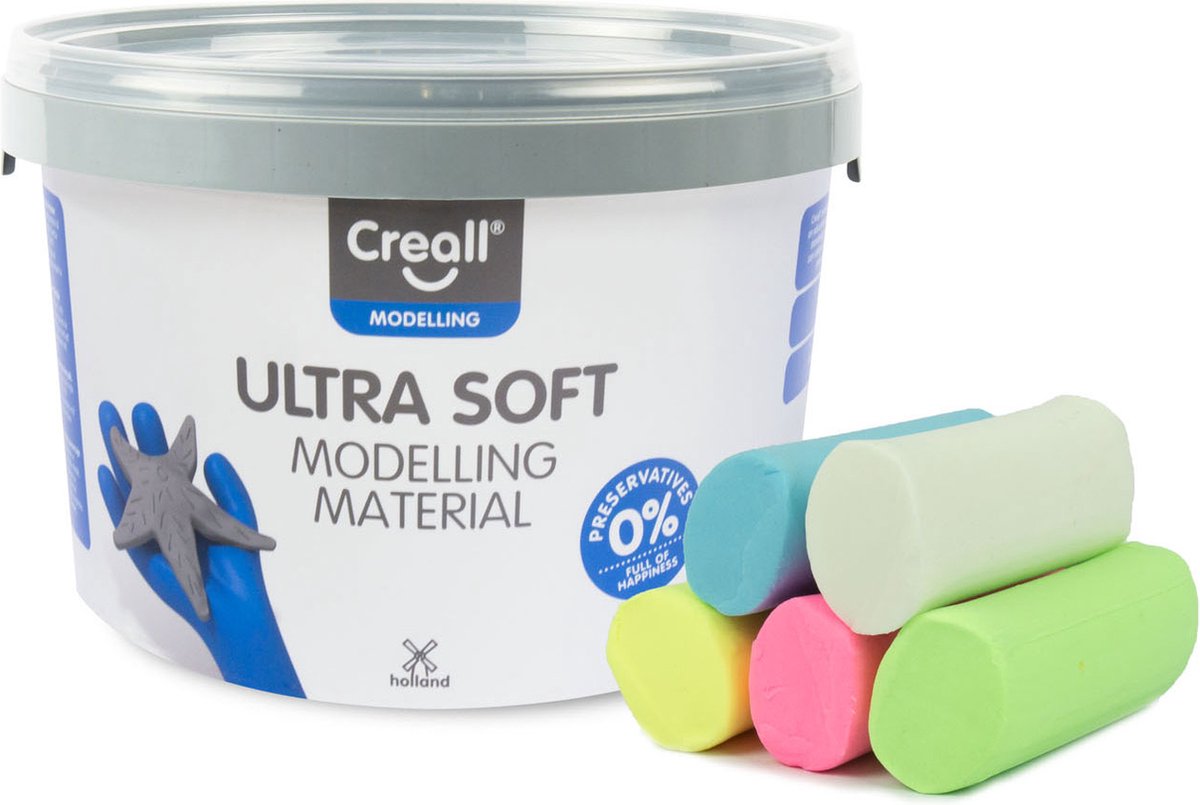 Creall Ultra Soft Clay Pastell, 1100gr.
