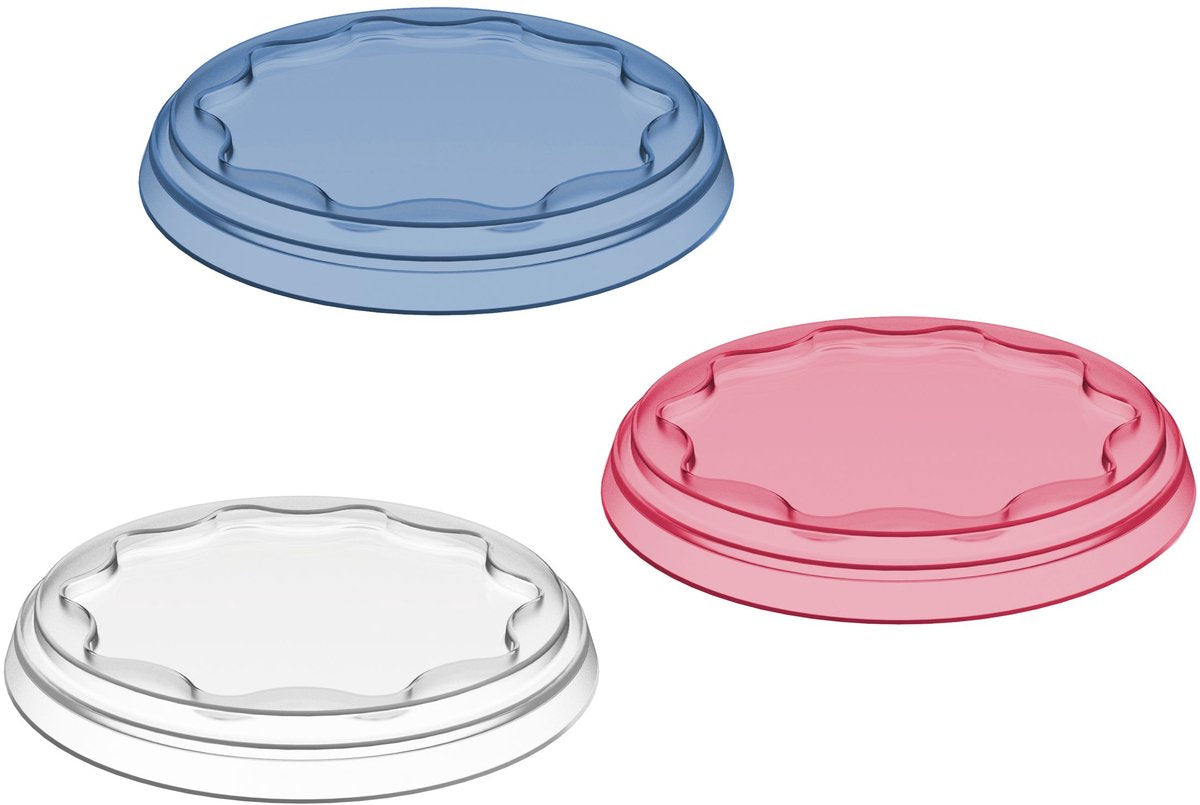 Koziol Frischhaltedeckel, 3er-Set, transparent - | frisch