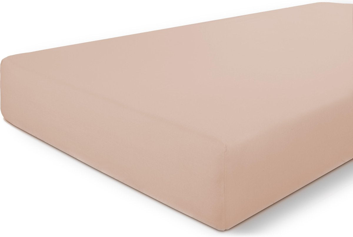 Byrklund Spannbetttuch Basics Baumwolle – 90 x 220 – 100 % Baumwolle – Altrosa