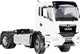 Wiking 077652 MAN TGS 18.510 4x4 BL 2-Achs-Zugmaschine, Modell-LKW, 1:32, Metall-Kunststoff, ab 14 Jahren, viele Funktionen, inkl. Reifendruckregulierung, drehbarer Kühlergrill, weiß