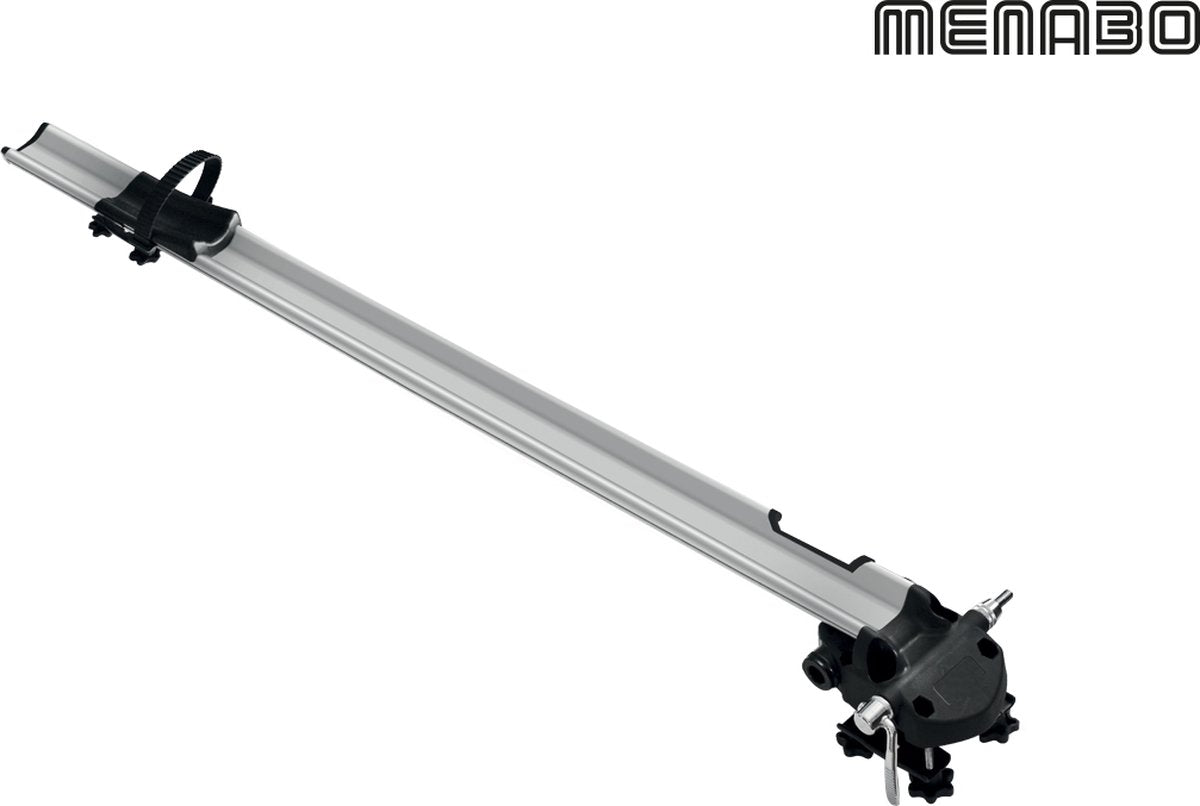 Menabo Bike Pro Fahrradträger Dach 1 Fahrrad Silber