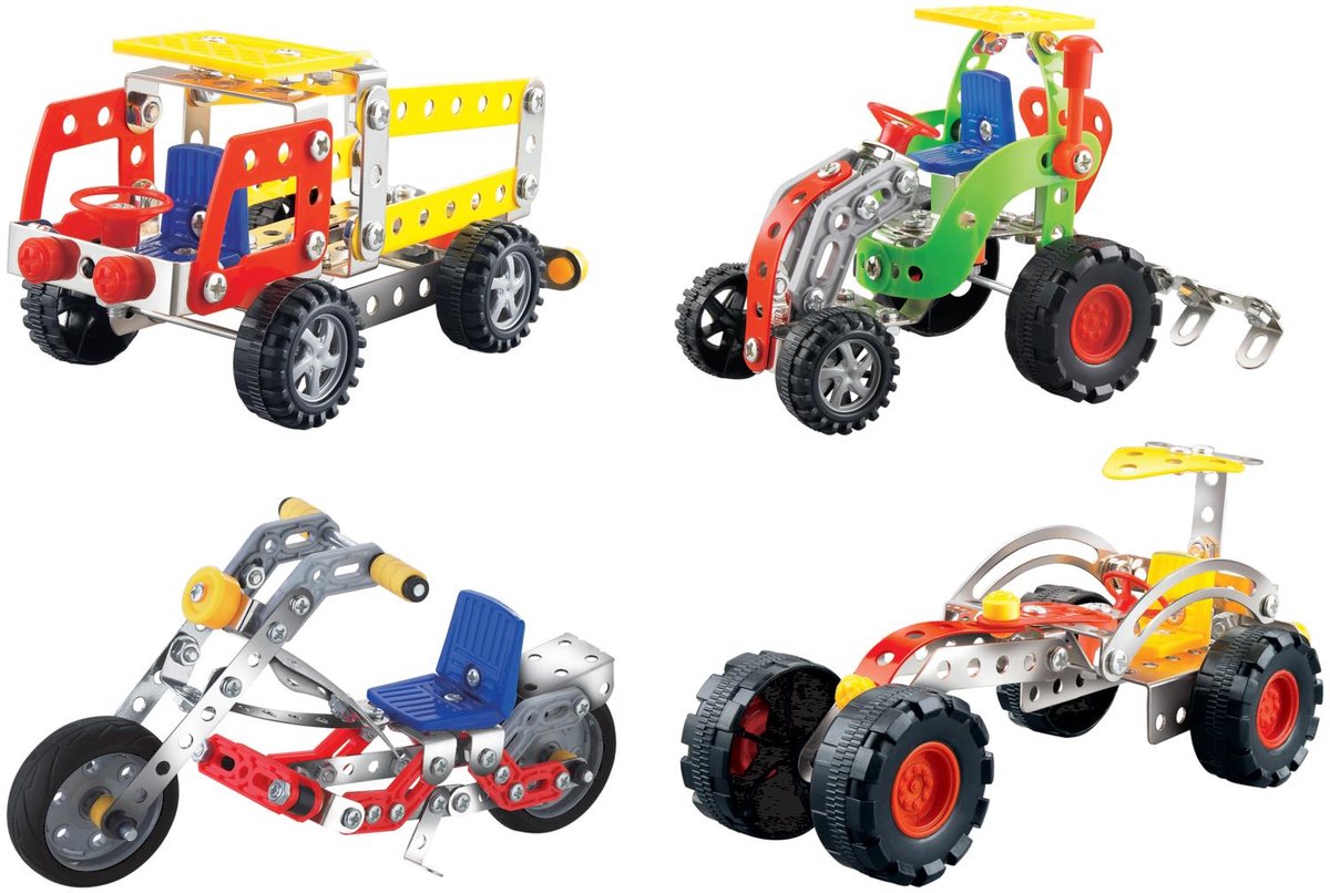 Eddytoys Metallbausatz verschiedene Varianten