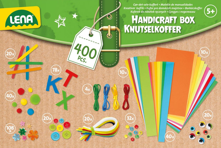 Lena kreativer Bastelkoffer 400 Teile