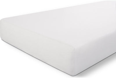 Byrklund Spannbetttuch Basics Baumwolle – 160 x 200 – 100 % Baumwolle – Weiß