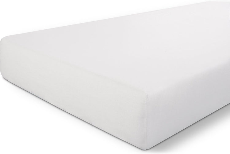 Byrklund Spannbetttuch Basics Baumwolle – 160 x 200 – 100 % Baumwolle – Weiß