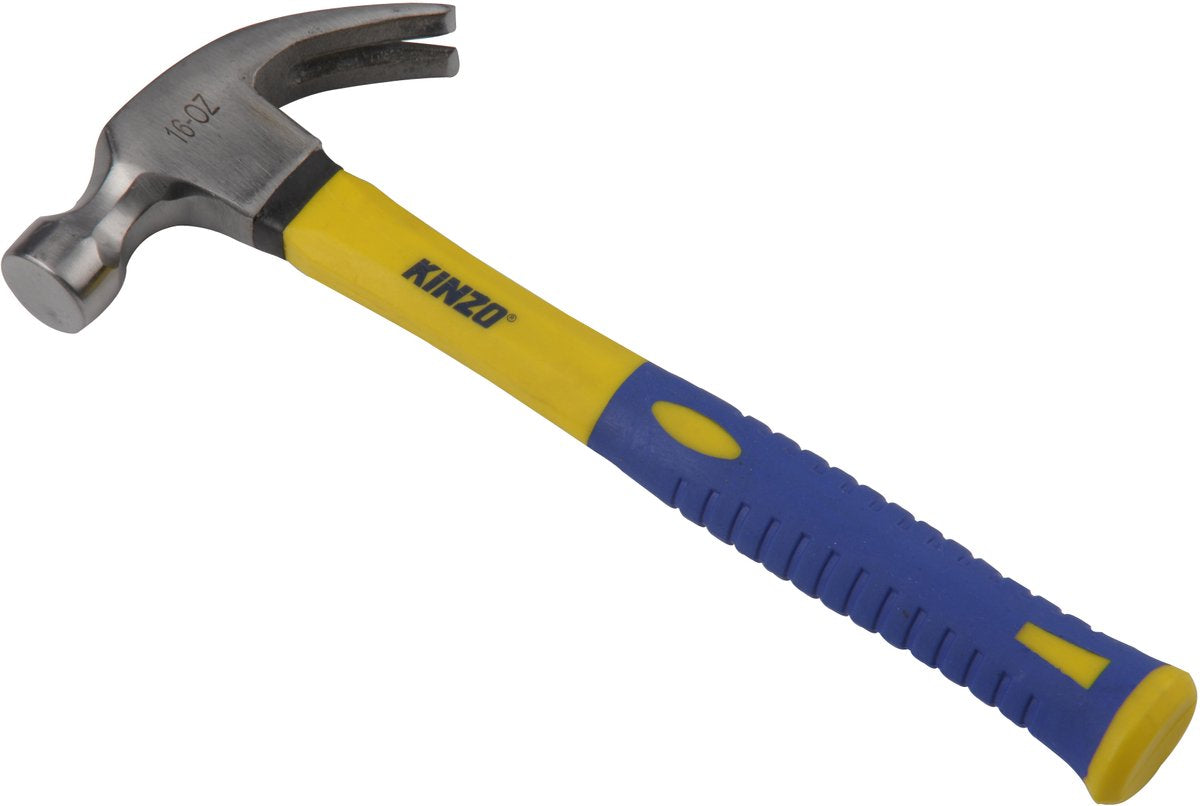 Kinzo Klauenhammer 450 g – Hammer für Tischlerarbeiten
