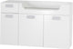 Differnz Unterschrank 100x60x33cm mit Softclose MDF weiß