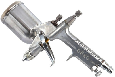 Geko Mini-Spritzpistole – HVLP-Technologie – 200 ml – 0,5-mm-Düse – einstellbare Luft- und Farbsteuerung