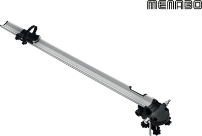 Menabo Bike Pro Fahrradträger Dach 1 Fahrrad Silber