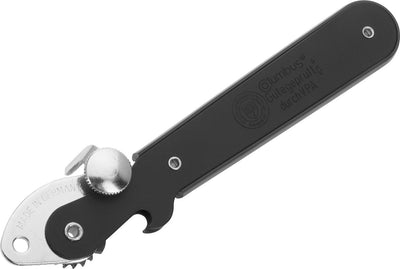 Westmark Dosenöffner, mit Flaschenöffner, Länge: 16,2 cm, Stahl, Columbus, verschiedene Farben: Schwarz Rot Silber, 10252270