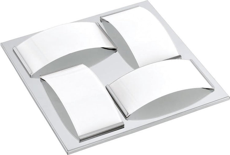 Eglo Batholino Wasao 1 - Wand-Deckenleuchte - 4 Lichter - Chrom - Weiß