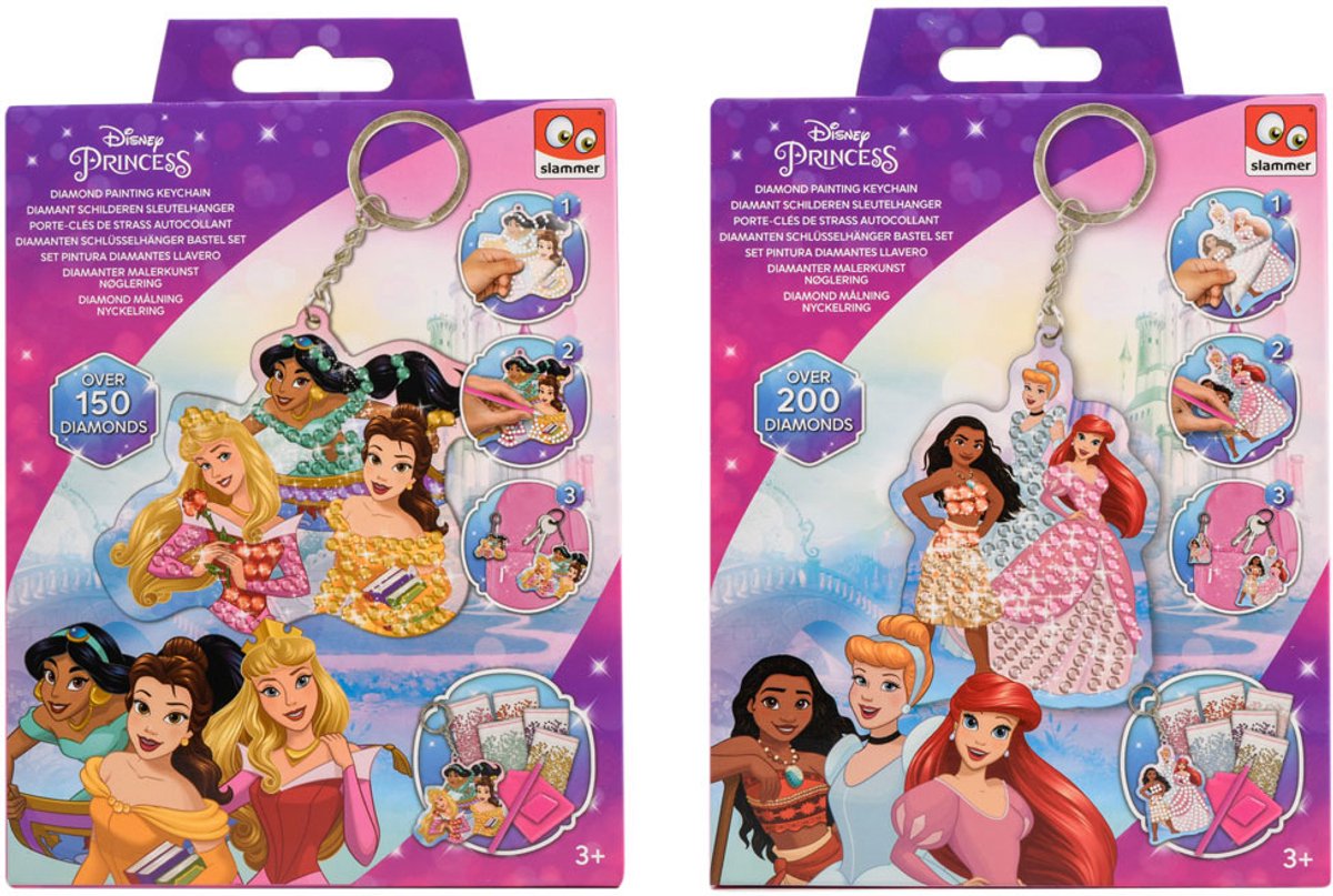 Disney Princess Diamond Painting Schlüsselbund