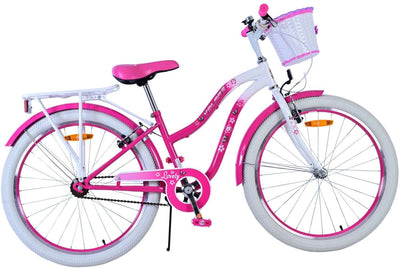 Volare Lovely Children's Bike Girls 24 Zoll rosa zwei Handbremsen