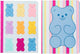Kangaro-Notizbücher – B'log Sweet Candy – Größe A5 – mit Linie – 2 Stück – mit Erdbeerduft – an-122664-a