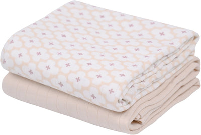 Lodger Pucktuch – 2 Stück – 110 x 110 cm – Matcha-Pulver