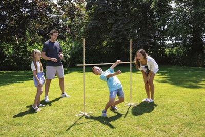 Outdoor-Spiel Limbo-Spiel FSC Holz Kinderspielgartenparty.