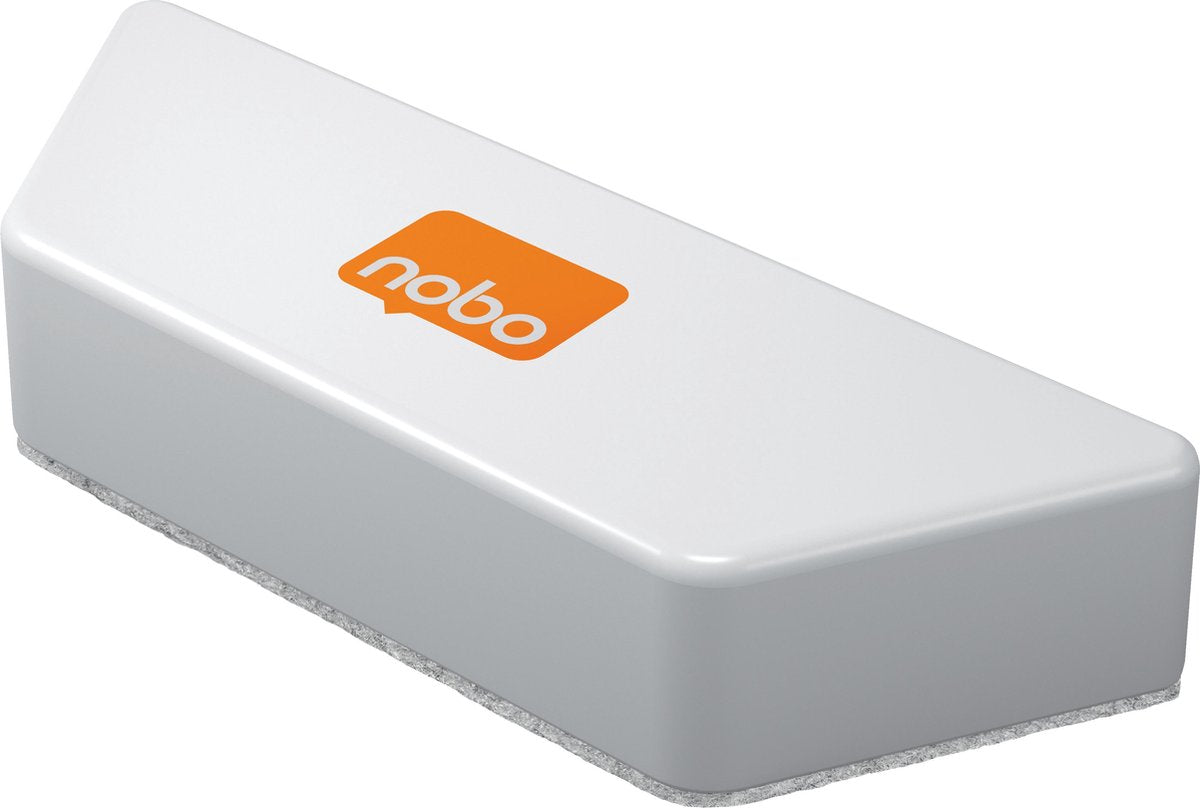 Nobo magnetischer Whiteboard-Radierer – weiß