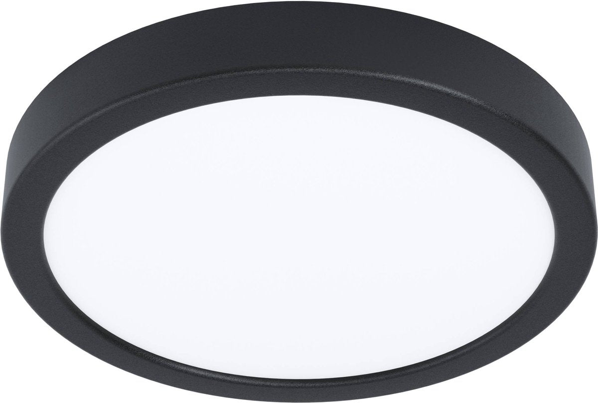 Eglo fueva 5 Aufbauleuchte - LED - ø 21 cm - Schwarz und Weiß - Bewegungssensor