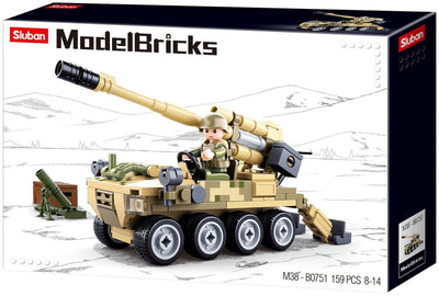 Sluban 8x8 Mobile Kanone